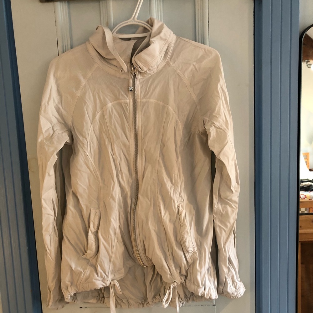 Light weight, post workout jacket